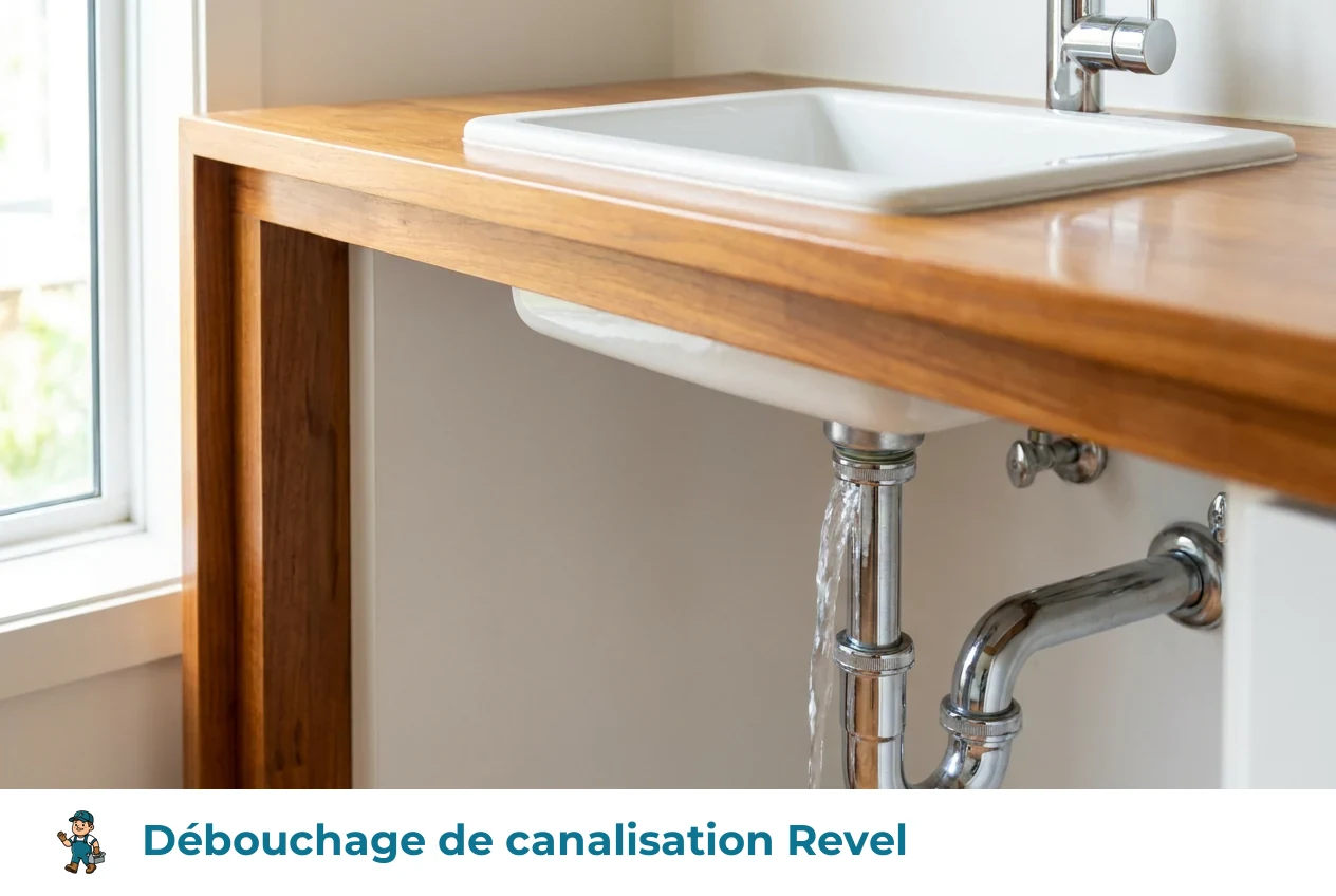 Débouchage de canalisation à Revel