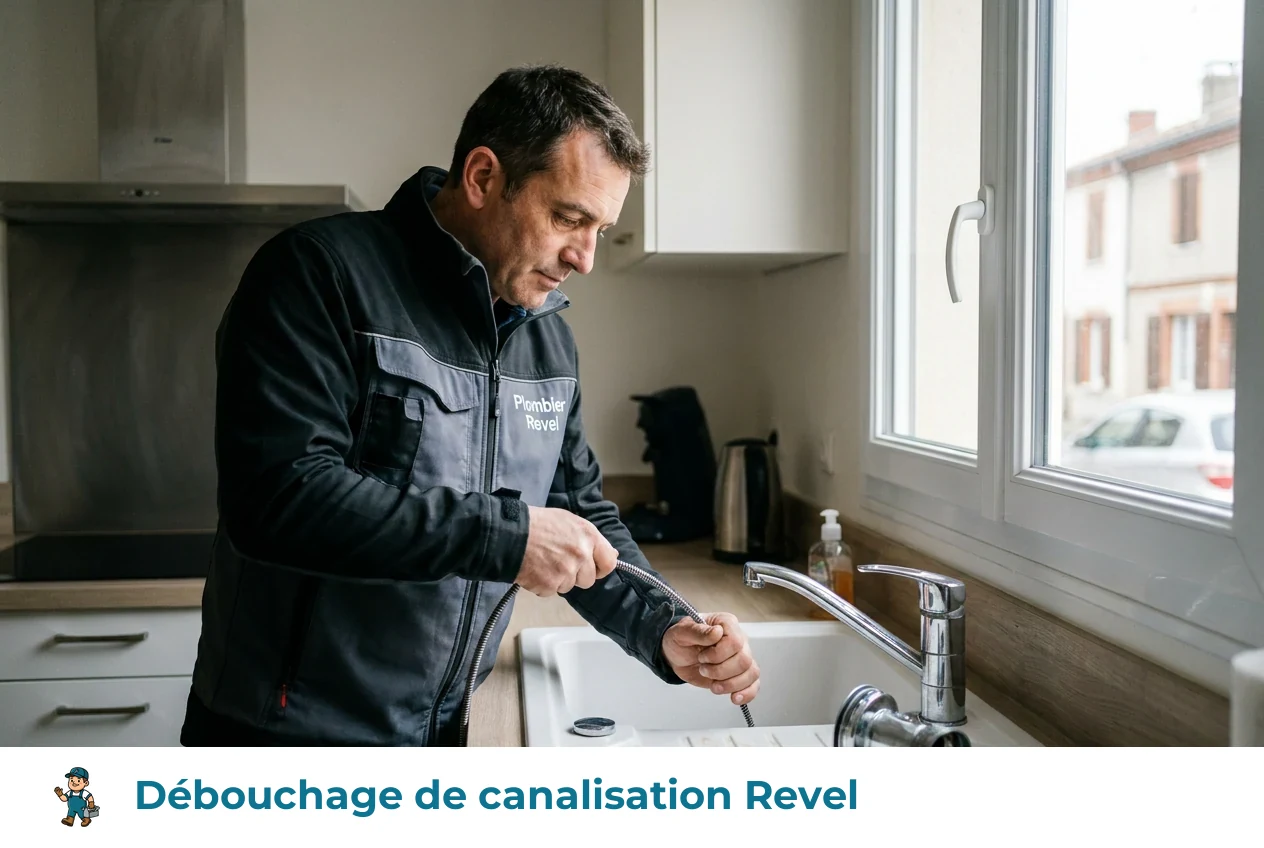 Débouchage de canalisation à Revel