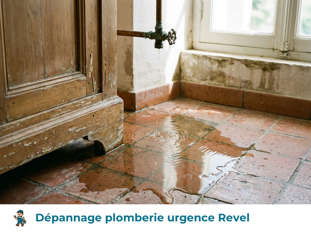 Dépannage plomberie urgence à Revel
