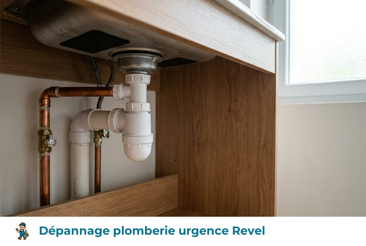 Dépannage plomberie urgence à Revel