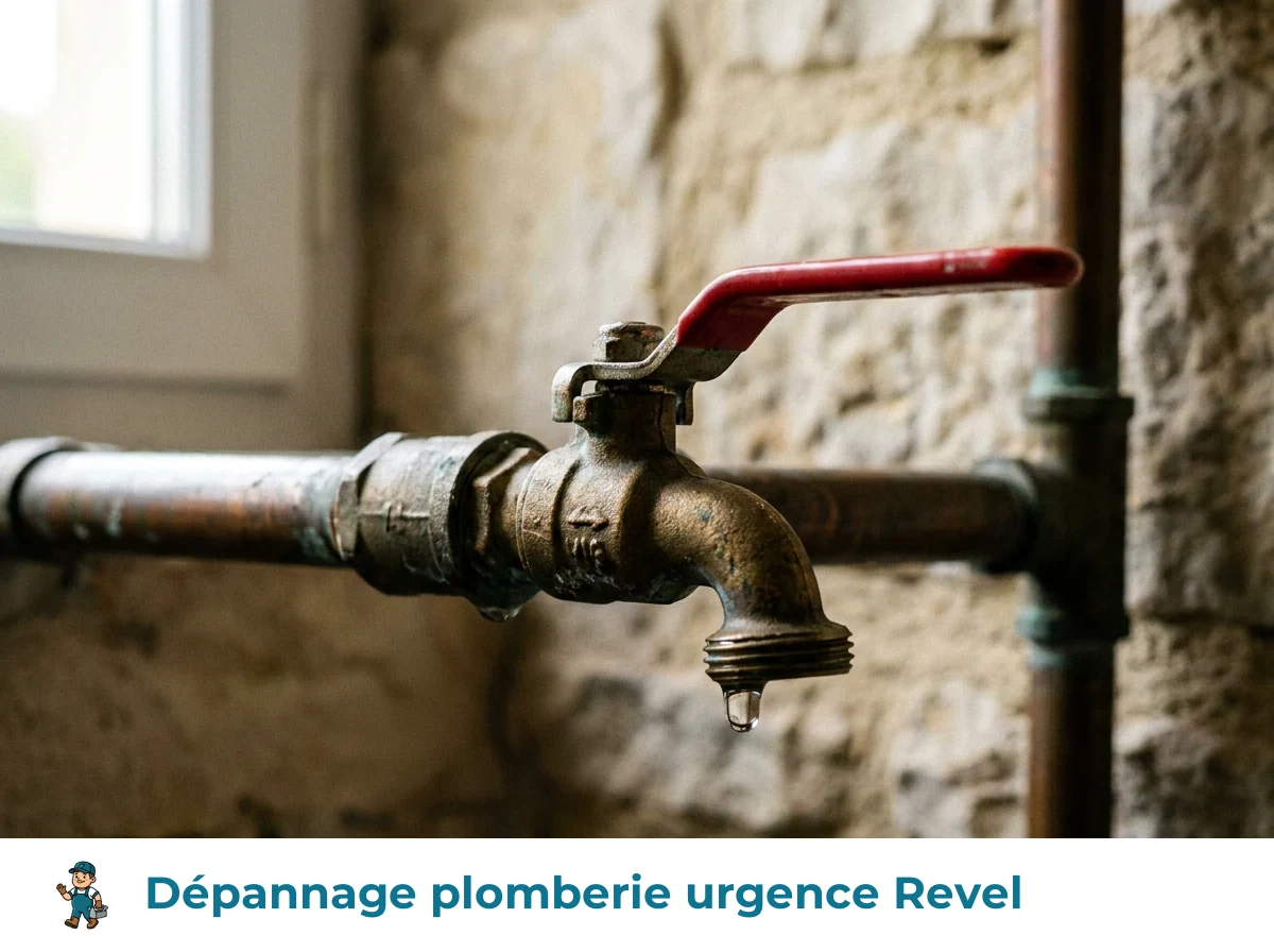 Dépannage plomberie urgence à Revel