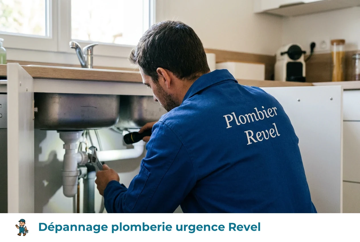 Dépannage plomberie urgence à Revel