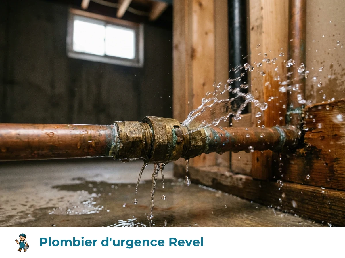 Plombier d'urgence à Revel
