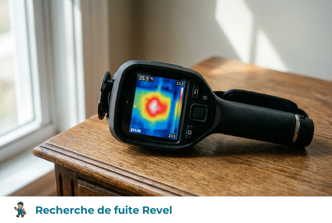 Recherche de fuite à Revel