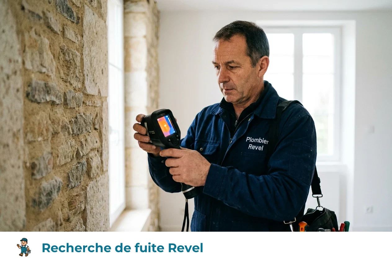 Recherche de fuite à Revel