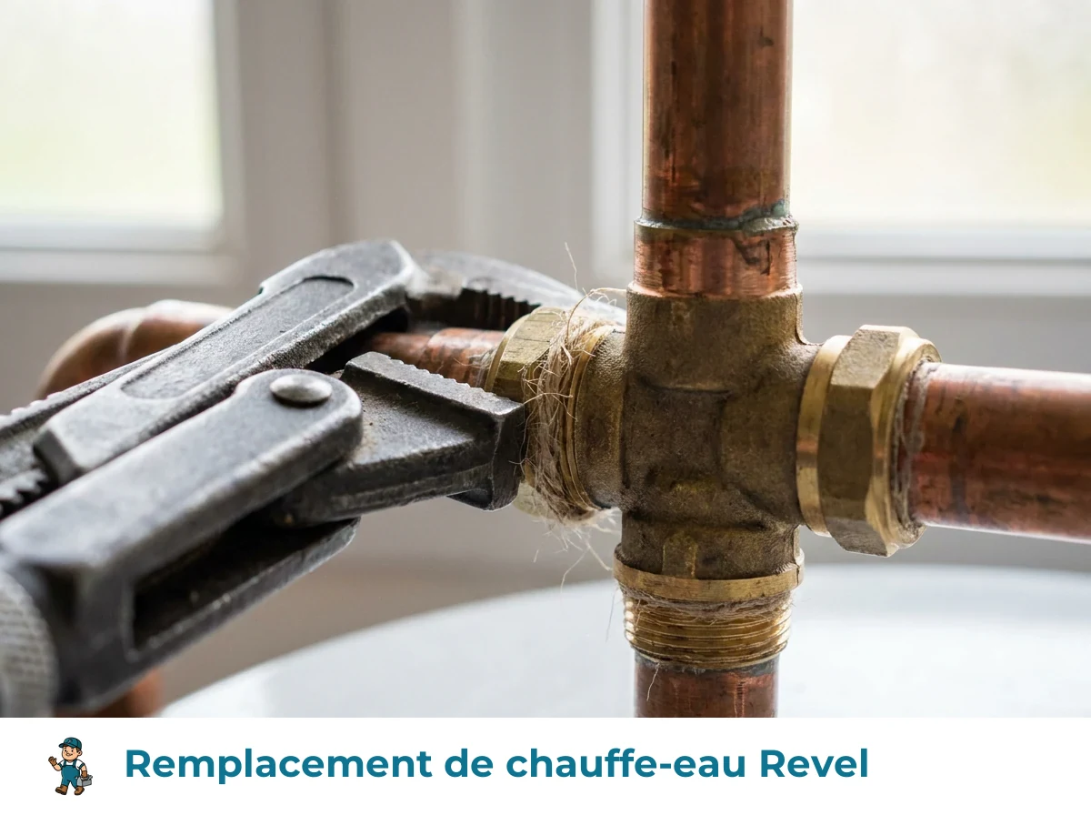 Remplacement de chauffe-eau à Revel