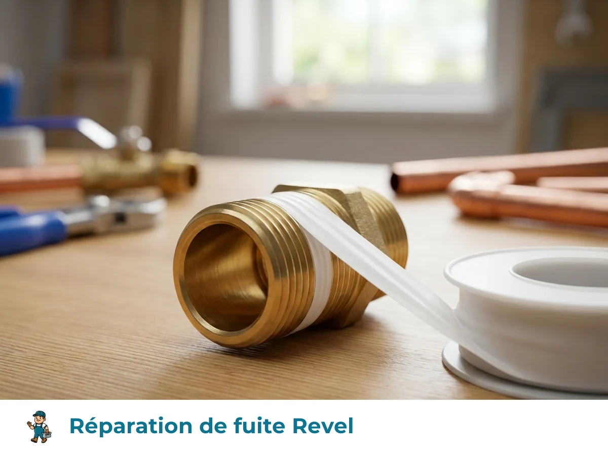 Réparation de fuite à Revel