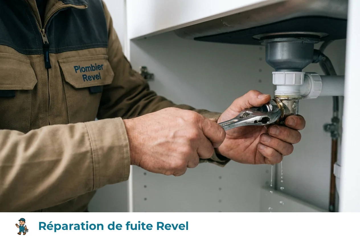 Réparation de fuite à Revel
